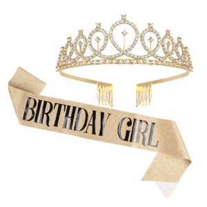 Birthday Sash and Tiara