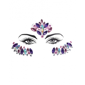 Face Sticker Amethyst Twilight