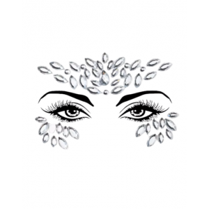 Face Sticker Gem Diamond Dew