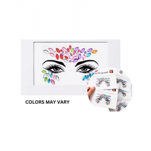 Face Sticker Gem Mystery Sparkle