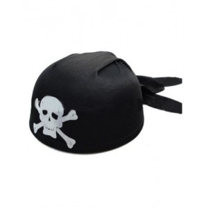 Pirate Skull and Crossbones Bandana Hat