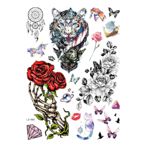 Temporary Tattoos Eternal Bloom