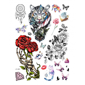 Temporary Tattoos Eternal Bloom