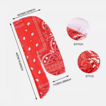 Bandana Head Wrap - Durag Style