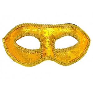 Flower Mask Sequin - Yellow