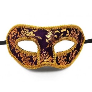 Flower Mask Sequin - Purple