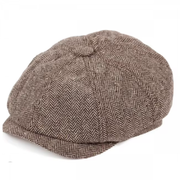 French Beret Herringbone Hat