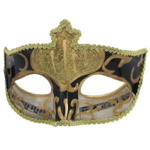 Authentic Maximus Venetian Eyemask - Black