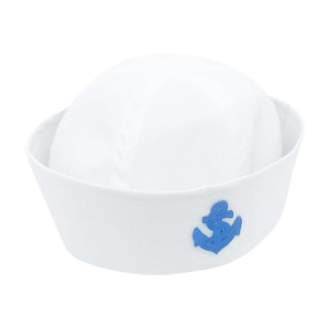 Nautical Sailor Hats with Blue Anchor