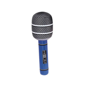 Inflatable Microphone - Blue 25cm