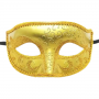 Glittered Moon Design Masquerade Eyemask - Gold