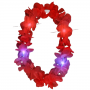 Flower Aloha Garland LED - Red