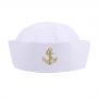 Nautical Plain Sailor Hats with Gold Anchor