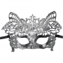Vintage Butterfly Masquerade Eyemask - Silver