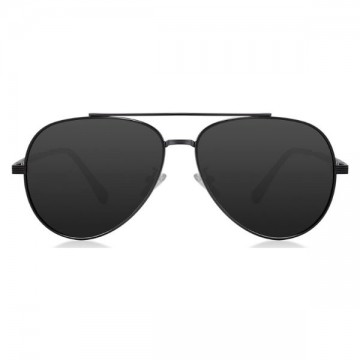 Aviator Sunglasses - Black Frame