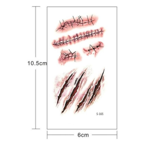 Tattoo Scratch & Stitch Wound