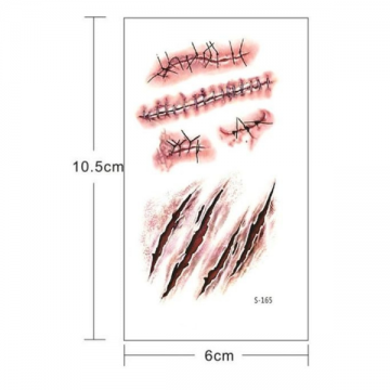 Tattoo Scratch & Stitch Wound