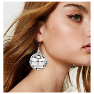Disco Ball Earrings - 5cm