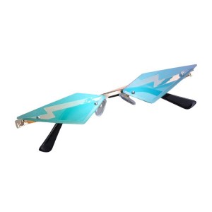Rimless Rockstar Glasses - Multi color