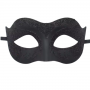 Sparkly masquerade mask - Black