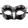 Sparkly masquerade mask - Black/Silver