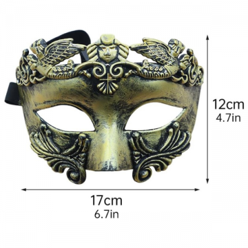 Greek-Venetian Masquerade Eyemask - Gold
