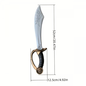 Pirate Cutlass Shark Blade Sword