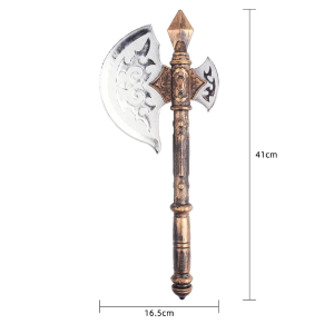 Double Headed Axe - Gold