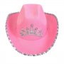 Cowboy Hat with Sequin Trim & Crown
