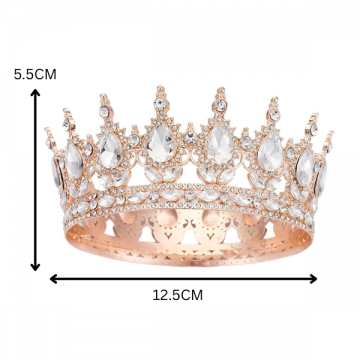 Crown Imperial Crystal with White Gem