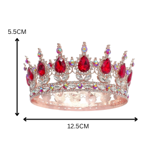 Crown Imperial Crystal with Red Gem