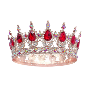 Crown Imperial Crystal with Red Gem