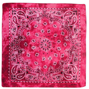 Tie Dye Bandana - Pink