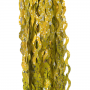 Foil Curtain - Wavy Star Tinsel Fringe Yellow
