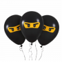 Balloons - Ninja Black 5 qty
