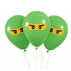 Balloons - Ninja Green 5 qty