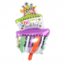 Balloon - Foil Cake Happy Birthday 65*44cm