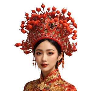 Peking Opera Phoenix Crown