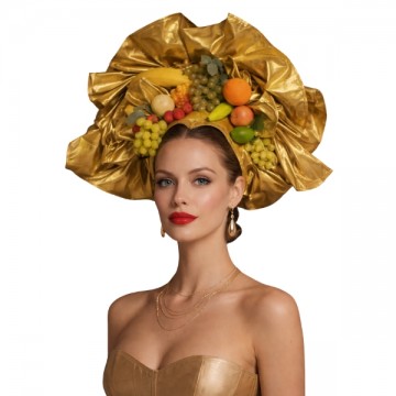 Tropical Fruit Headdress
