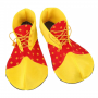 Clown Shoes Yellow and Red Polka Dot