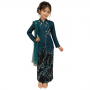 Peranakan/Nyonya Kebaya Child - Emerald Teal