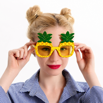 Sunglasses Pineapple Square Tropical
