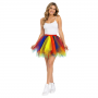 Tutu Skirt - Ombre Fluffy Tulle Rainbow