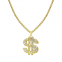 Deluxe Dollar Sign Necklace