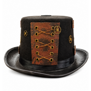 Steampunk Gothic Top Hat