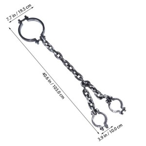 Jumbo Neck & Wrist Shackle Chain - 40.6 inch