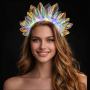 LED Headpiece Crystal Crown