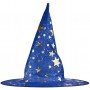 Shiny Star Witch Hat - Blue