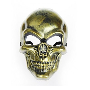 Skull Gold Mask