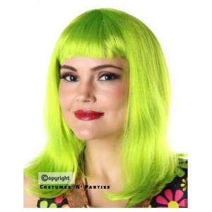 Peggy Sue Wig - Neon Green